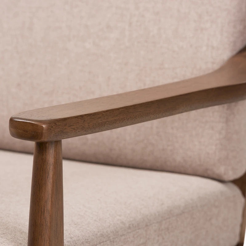 Mid-Century Loveseat by Baxton Studio