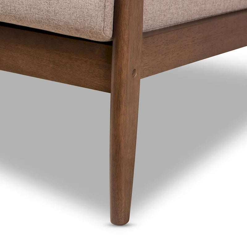 Mid-Century Loveseat by Baxton Studio