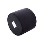 Porthos Home Belia Boucle Fabric Round Ottoman Coffee Table