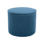 Porthos Home Belia Boucle Fabric Round Ottoman Coffee Table