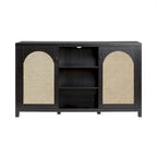 Middlebrook Designs 2-Door 58 inch Sideboard with Arched Rattan Panels