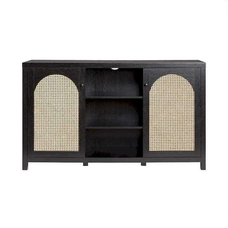 Middlebrook Designs 2-Door 58 inch Sideboard with Arched Rattan Panels