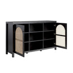 Middlebrook Designs 2-Door 58 inch Sideboard with Arched Rattan Panels