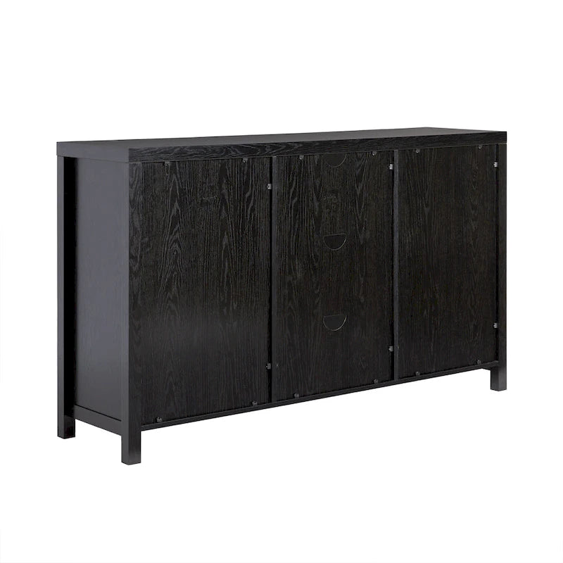 Middlebrook Designs 2-Door 58 inch Sideboard with Arched Rattan Panels