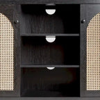 Middlebrook Designs 2-Door 58 inch Sideboard with Arched Rattan Panels