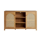 Middlebrook Designs 2-Door 58 inch Sideboard with Arched Rattan Panels