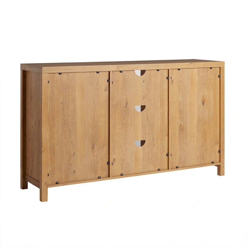 Middlebrook Designs 2-Door 58 inch Sideboard with Arched Rattan Panels