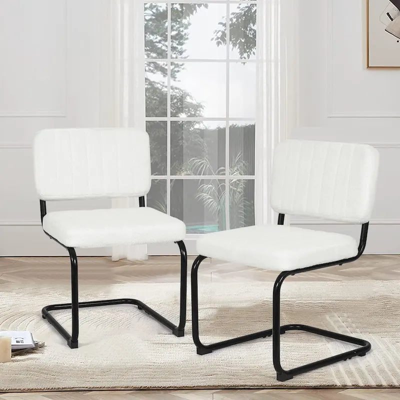 Dining Chairs Set of 2,Upholstered Comfy Sturdy Side Chair