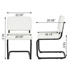 Dining Chairs Set of 2,Upholstered Comfy Sturdy Side Chair