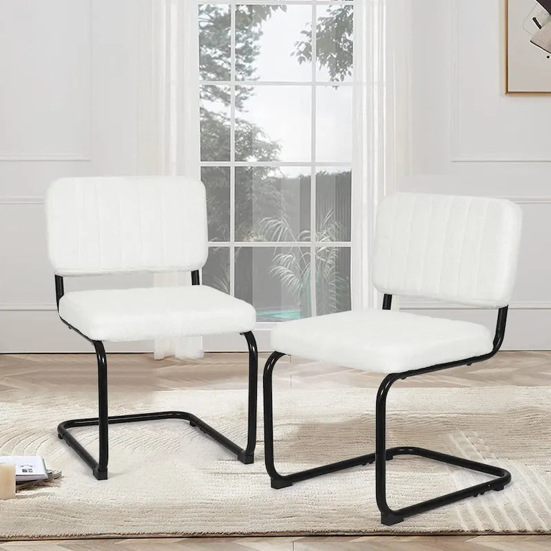 Dining Chairs Set of 2,Upholstered Comfy Sturdy Side Chair