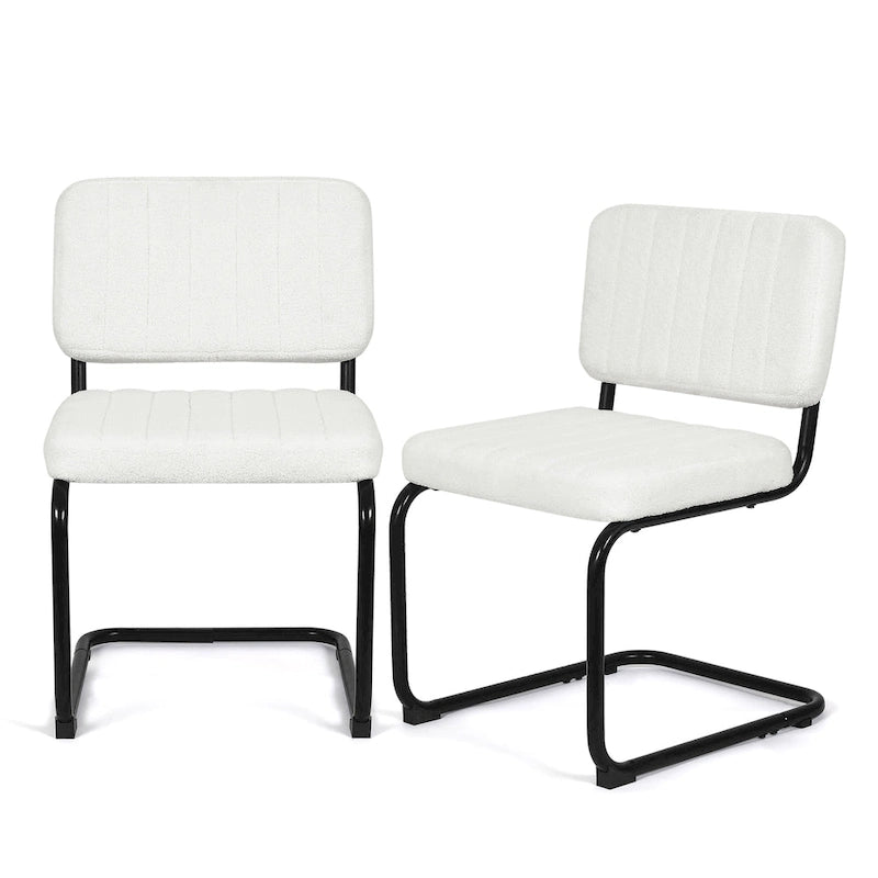 Dining Chairs Set of 2,Upholstered Comfy Sturdy Side Chair