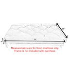 Sorra Home Corded Linen Texture Daybed Mattress (Mattress Only)