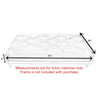 Sorra Home Corded Linen Texture Daybed Mattress (Mattress Only)