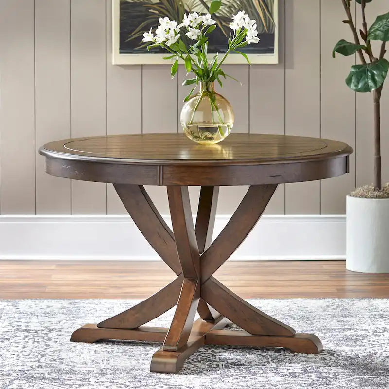 Lifestorey Montauk Solid Wood 5-piece Dining Set
