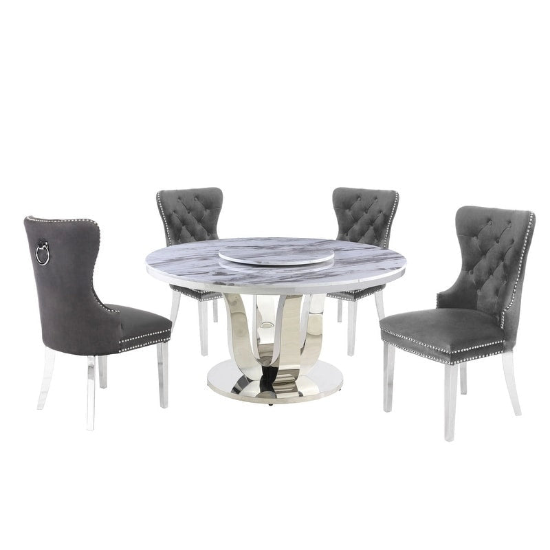 Best Quality Furniture 6-Piece Dining Set