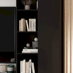 Versatile Wall Unit TV Stand LED Lighting - Accommodates TVs up to 75