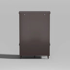 70.9H Family Wardrobe/Armoire/Closet with Mirror Doors White Lacquer