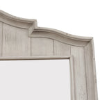 Farmhouse Reimagined Antique White with Chestnut King Poster Bed