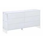 Somette Barry Upholstered Bedroom Set with Bed, Buffet & Lamp Table