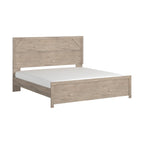 Senniberg Light Brown Panel Bed