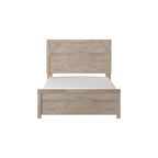 Senniberg Light Brown Panel Bed