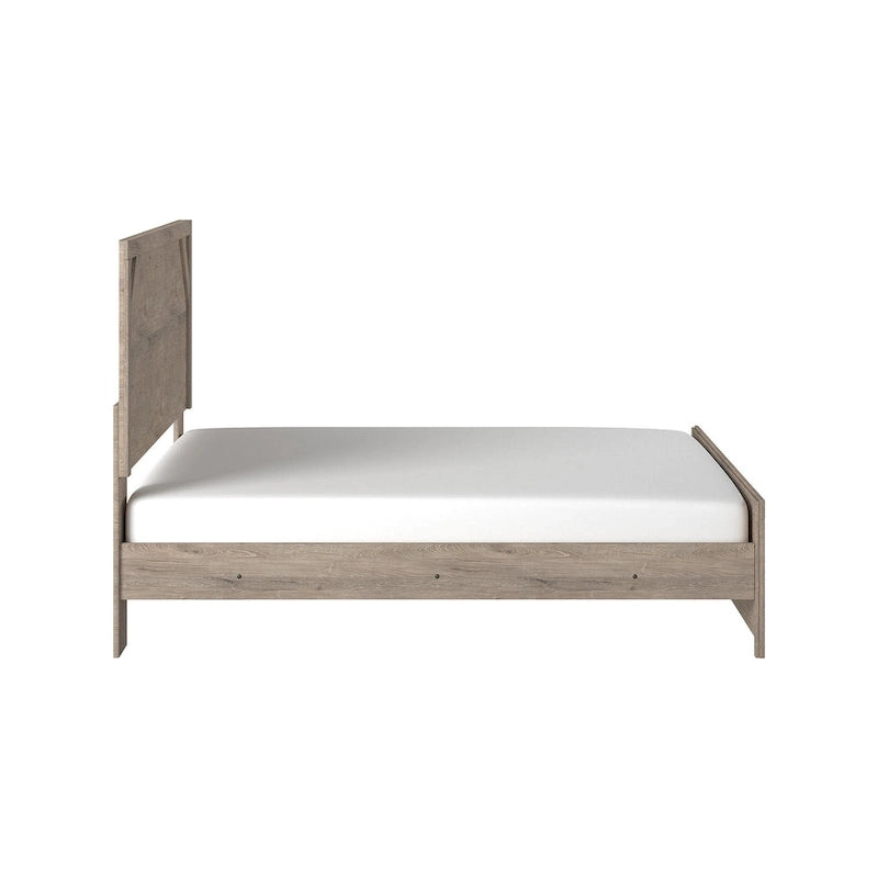 Senniberg Light Brown Panel Bed