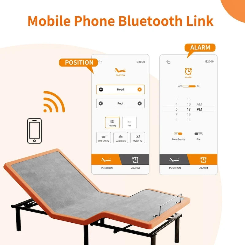 ESHINE Adjustable Bed Frame