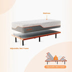 ESHINE Adjustable Bed Frame