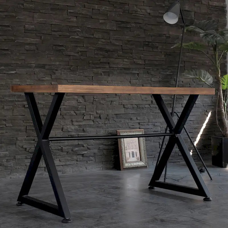 Carbon Loft Fowler Industrial Computer Desk Table
