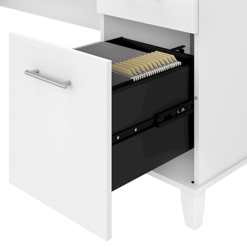Bush Furniture Somerset 72W Office Desk with Storage Drawers