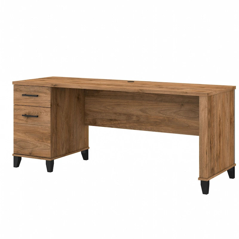 Bush Furniture Somerset 72W Office Desk with Storage Drawers