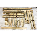 Rustic and Natural Cedar California King Traditional Log Bed