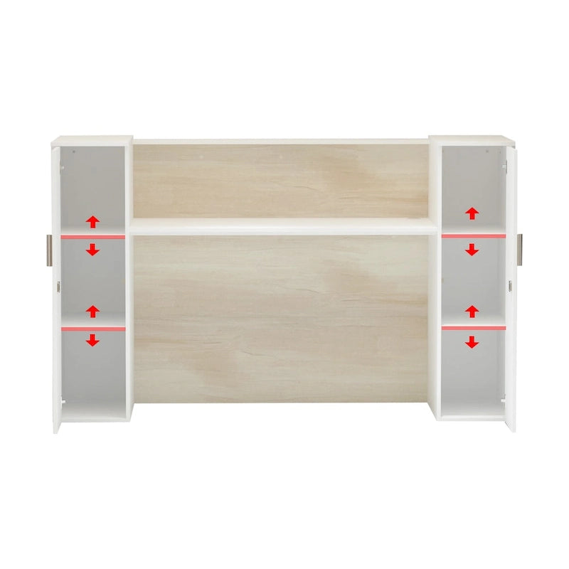 70.9W Large Rectangular Reception Table Desk Working Desk Wirting