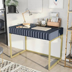 Bird Modern 42-inch Metal Computer Desk with USBs by Furniture of America