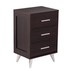 SEI Furniture Narva Mid-century Modern Storage Nightstand