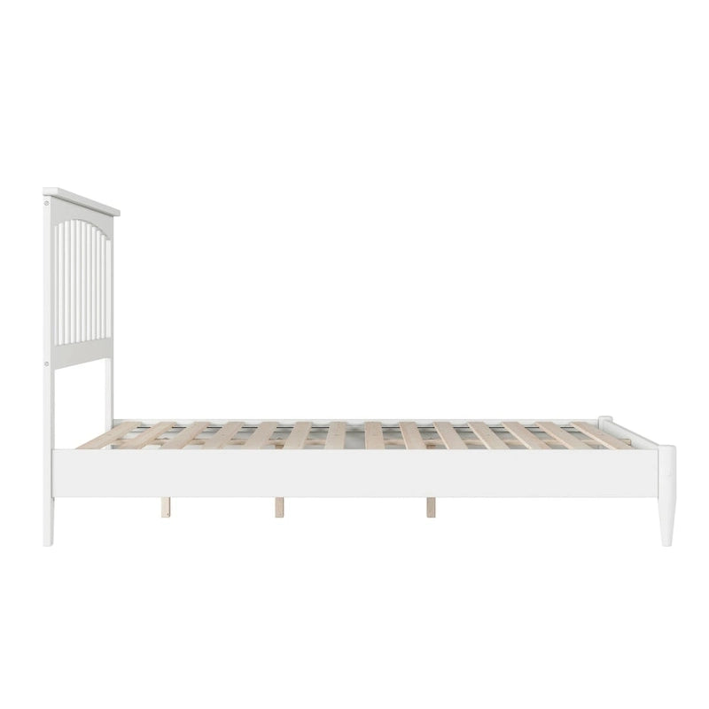 Becket Solid Wood Low Profile Platform Bed