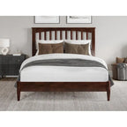 Becket Solid Wood Low Profile Platform Bed