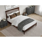 Becket Solid Wood Low Profile Platform Bed