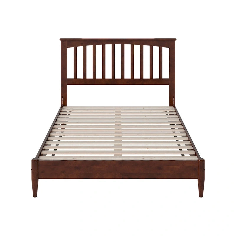 Becket Solid Wood Low Profile Platform Bed