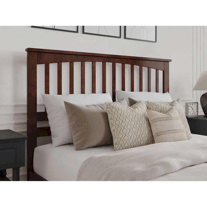 Becket Solid Wood Low Profile Platform Bed