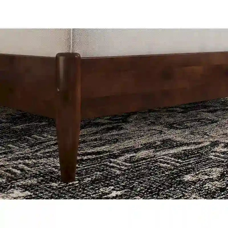 Becket Solid Wood Low Profile Platform Bed