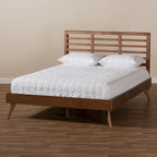 Carson Carrington Hjulsta Mid-century Modern Wood Platform Bed