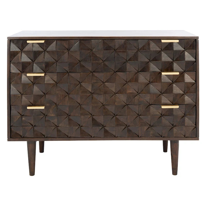 SAFAVIEH Couture Szonja 3-Drawer Chest Dresser