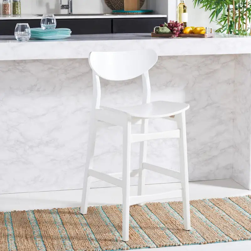 SAFAVIEH Glennie Counter Stool - 17 W x 23 D x 38 H - 17Wx23Dx38H