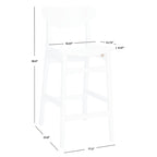 SAFAVIEH Glennie Counter Stool - 17 W x 23 D x 38 H - 17Wx23Dx38H