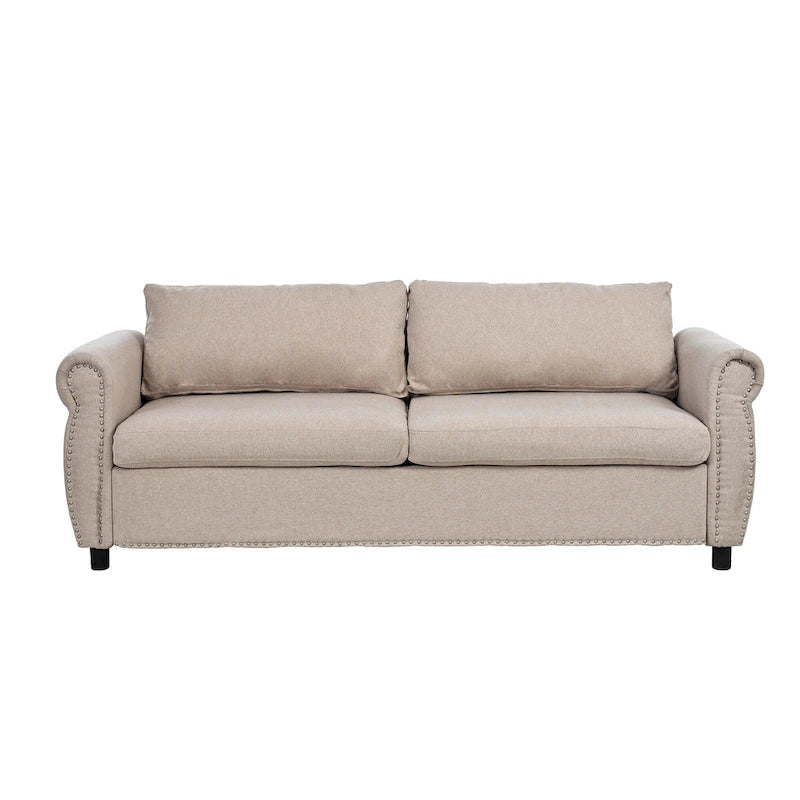 U_Style 80.7 2-in-1 Sofa Bed Sleeper with Large Mattress(63*70.9*3.3 inch), for Living Room Spaces Bedroom