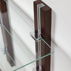 Old Bavaria Three Tier Adjustable Shelves on Wooden Bars
