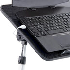Husband Pillow - Lap Desk Wood Small Top - Fits Up to 17 Laptop - with Dual Cushion, Multifunctional Slot for Tablet