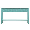 Harper & Bright Designs Rustic 4-drawers Long Entryway Console Table