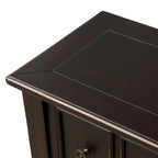 Harper & Bright Designs Rustic 4-drawers Long Entryway Console Table